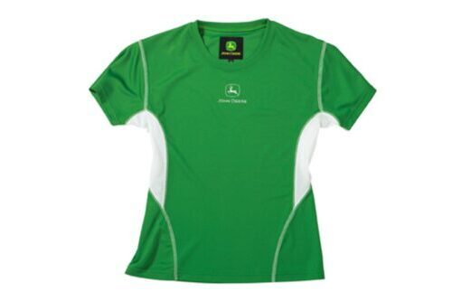 -JOHN DEERE Damen T-Shirt Mag Cool Grün