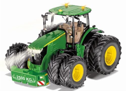 JOHN DEERE Traktor 7290R Zwillingsbereifung mit Bluetooth-App-Steuerung