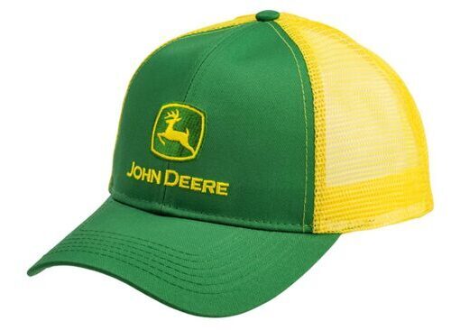 JOHN DEERE Cap Trucker grün-gelb