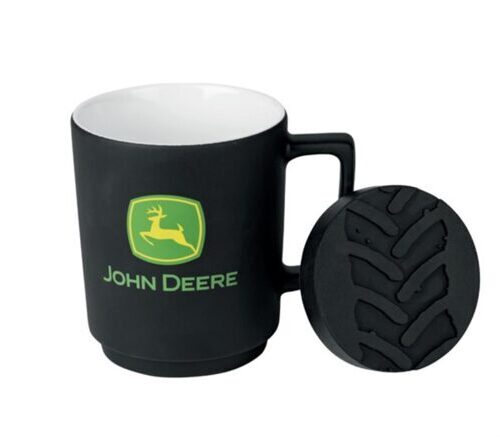 JOHN DEERE Softpad-Tasse mit Traktorspuren