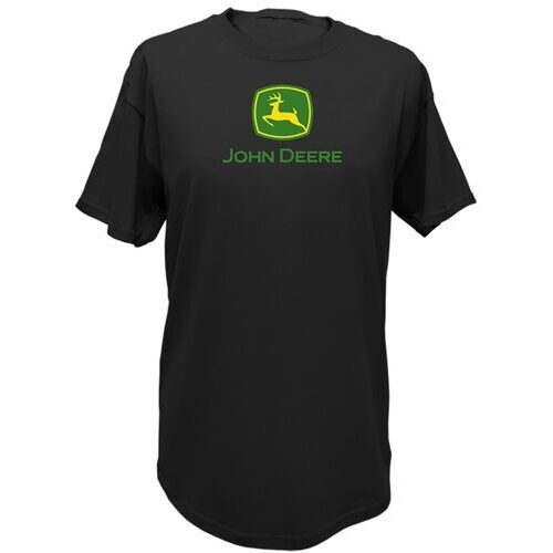 JOHN DEERE T-Shirt mit Classic-Logo Schwarz