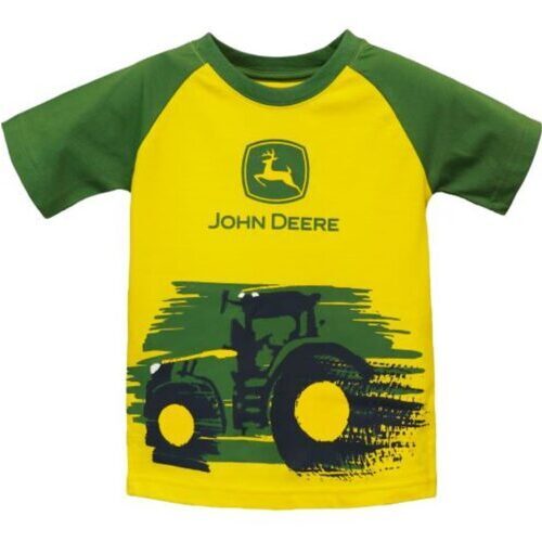 JOHN DEERE Kinder T-Shirt  „Verschwommener Traktor“