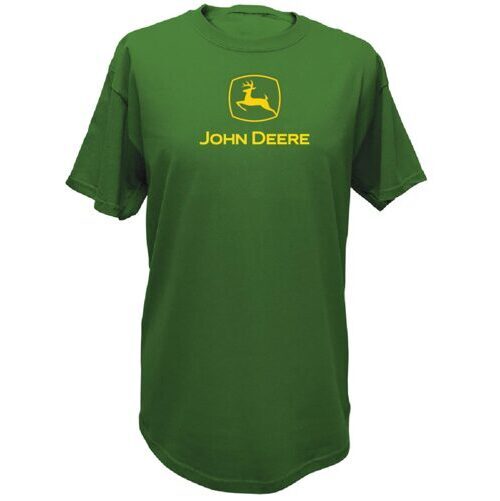 JOHN DEERE T-Shirt mit Classic-Logo Grün