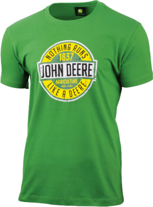 -JOHN DEERE T-Shirt Nothing Runs Like A Deere