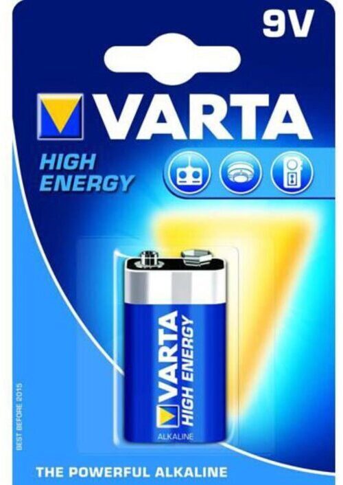 VARTA Batterie E9 6LR61 A
