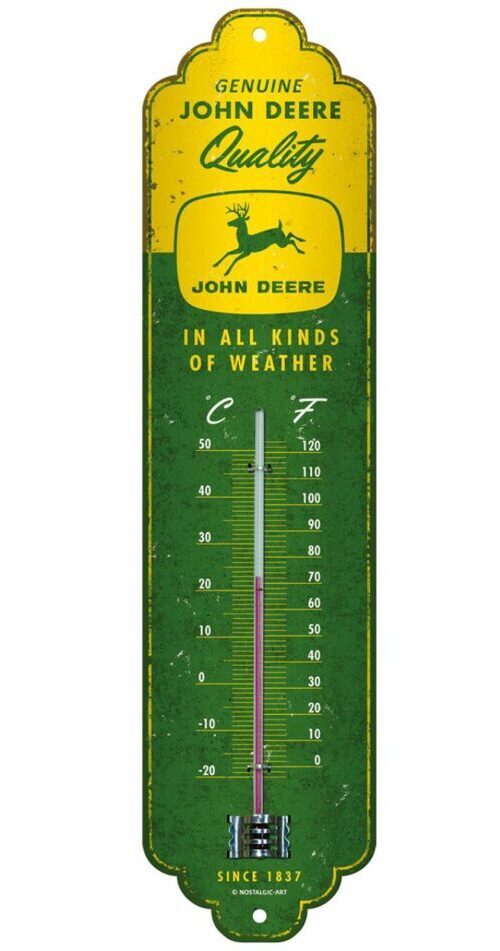 JOHN DEERE Thermometer In all kinds of weather